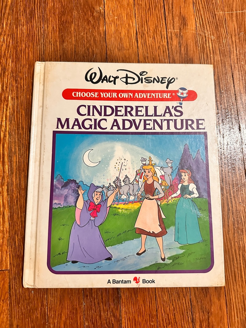 Walt Disney Cinderella’s Magic Adventure Choose Your Own Adventure Book - 1985